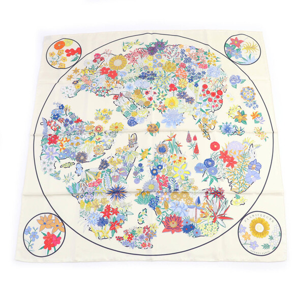 Hermes Accessories - HERMES Authentic Black Silk Scarf